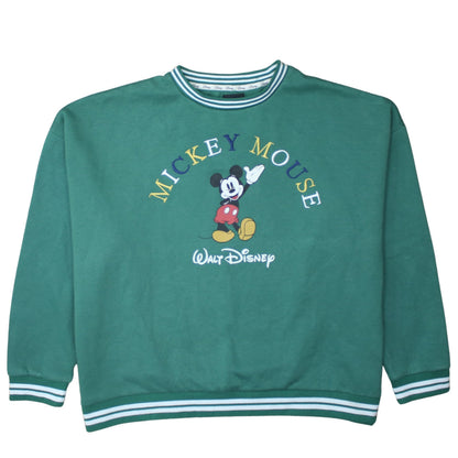 Womens UK Size XL Disney Green Pullover Sweatshirt