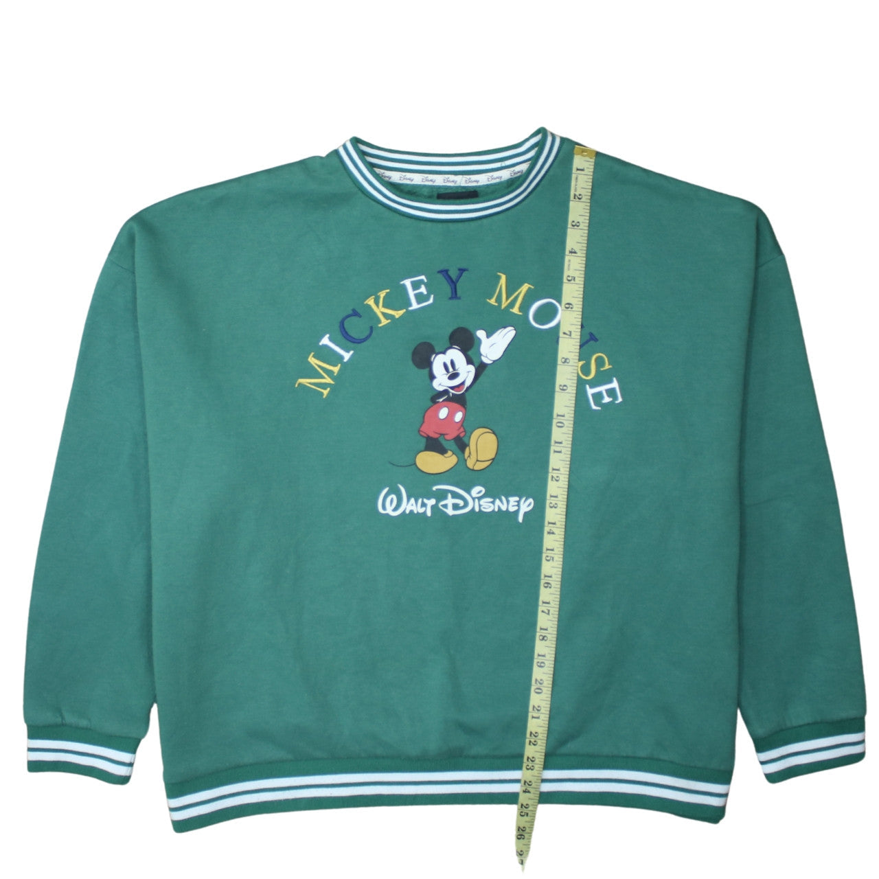 Womens UK Size XL Disney Green Pullover Sweatshirt