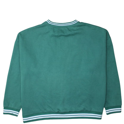 Womens UK Size XL Disney Green Pullover Sweatshirt