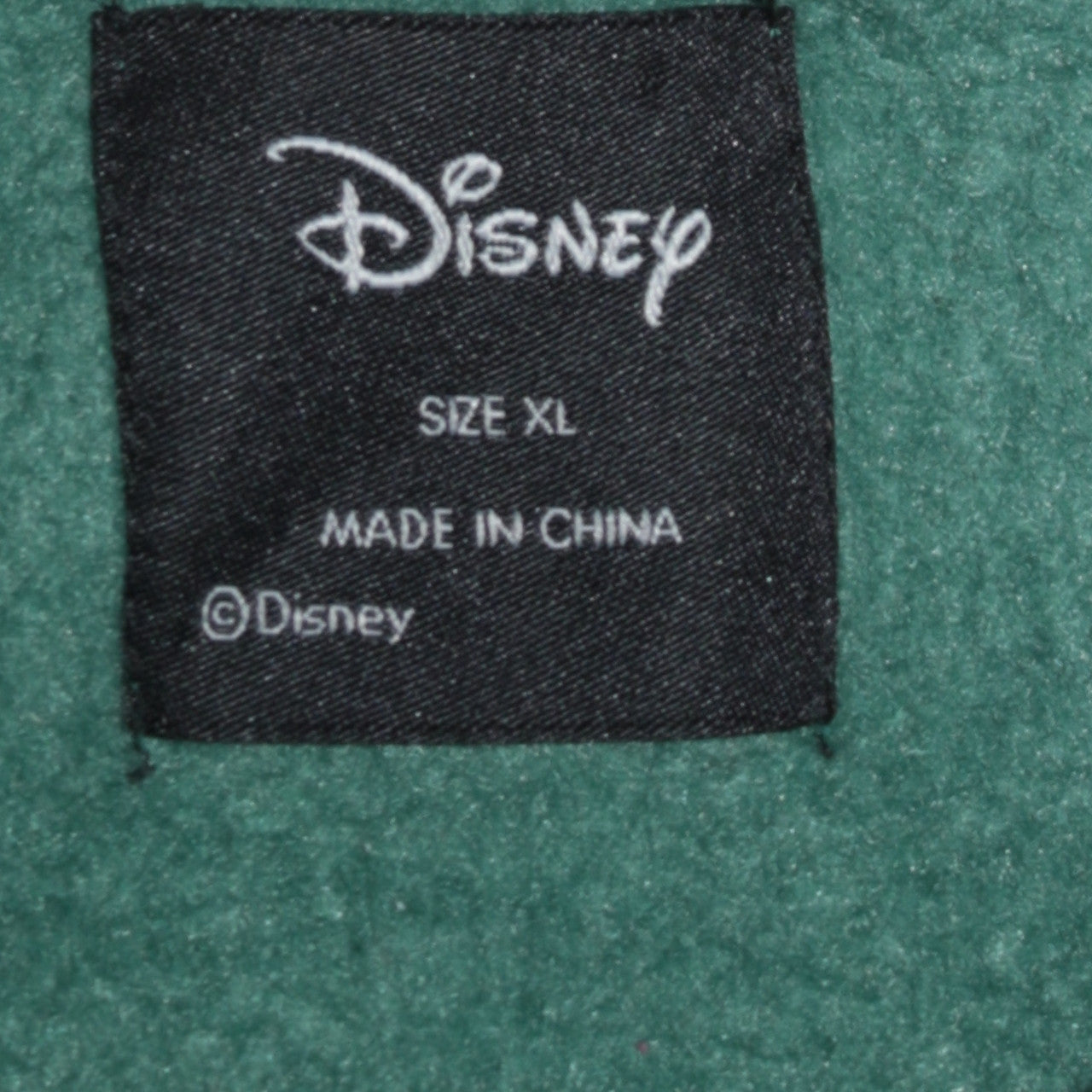 Womens UK Size XL Disney Green Pullover Sweatshirt
