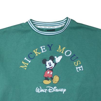 Womens UK Size XL Disney Green Pullover Sweatshirt