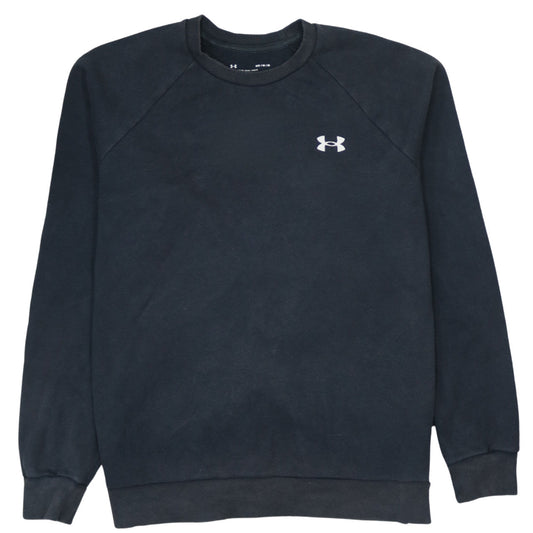 Mens UK Size M Under armour Black Pullover Sweatshirt