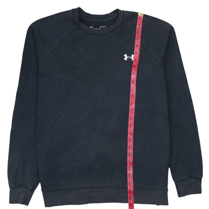 Mens UK Size M Under armour Black Pullover Sweatshirt
