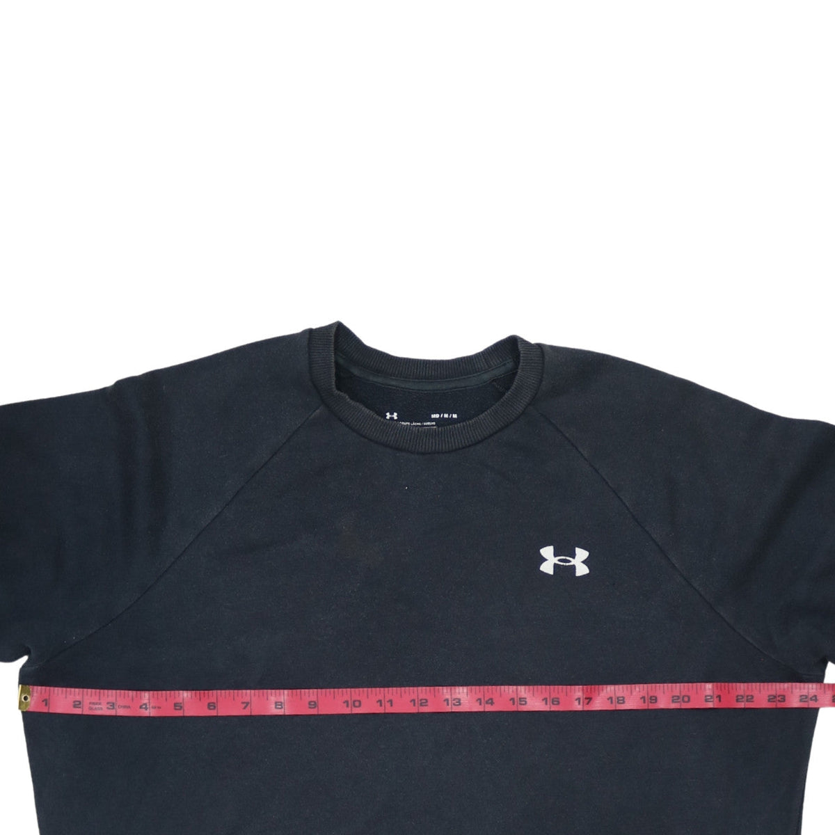 Mens UK Size M Under armour Black Pullover Sweatshirt