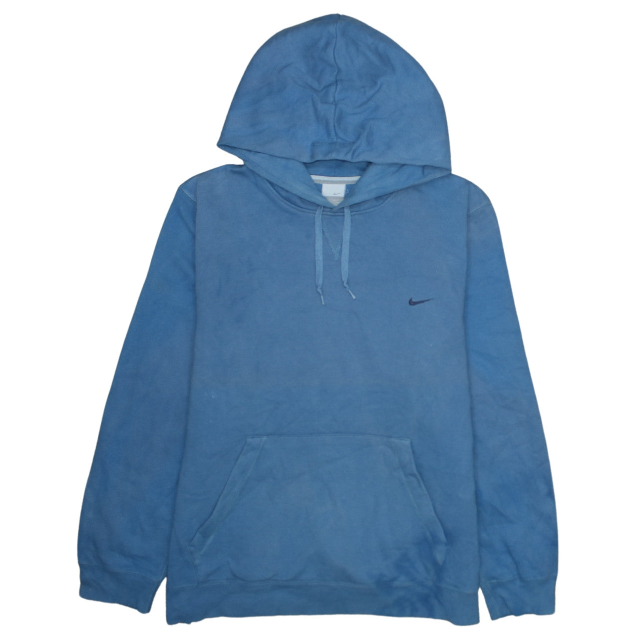 Mens UK Size M Nike Blue Pullover Hoodie