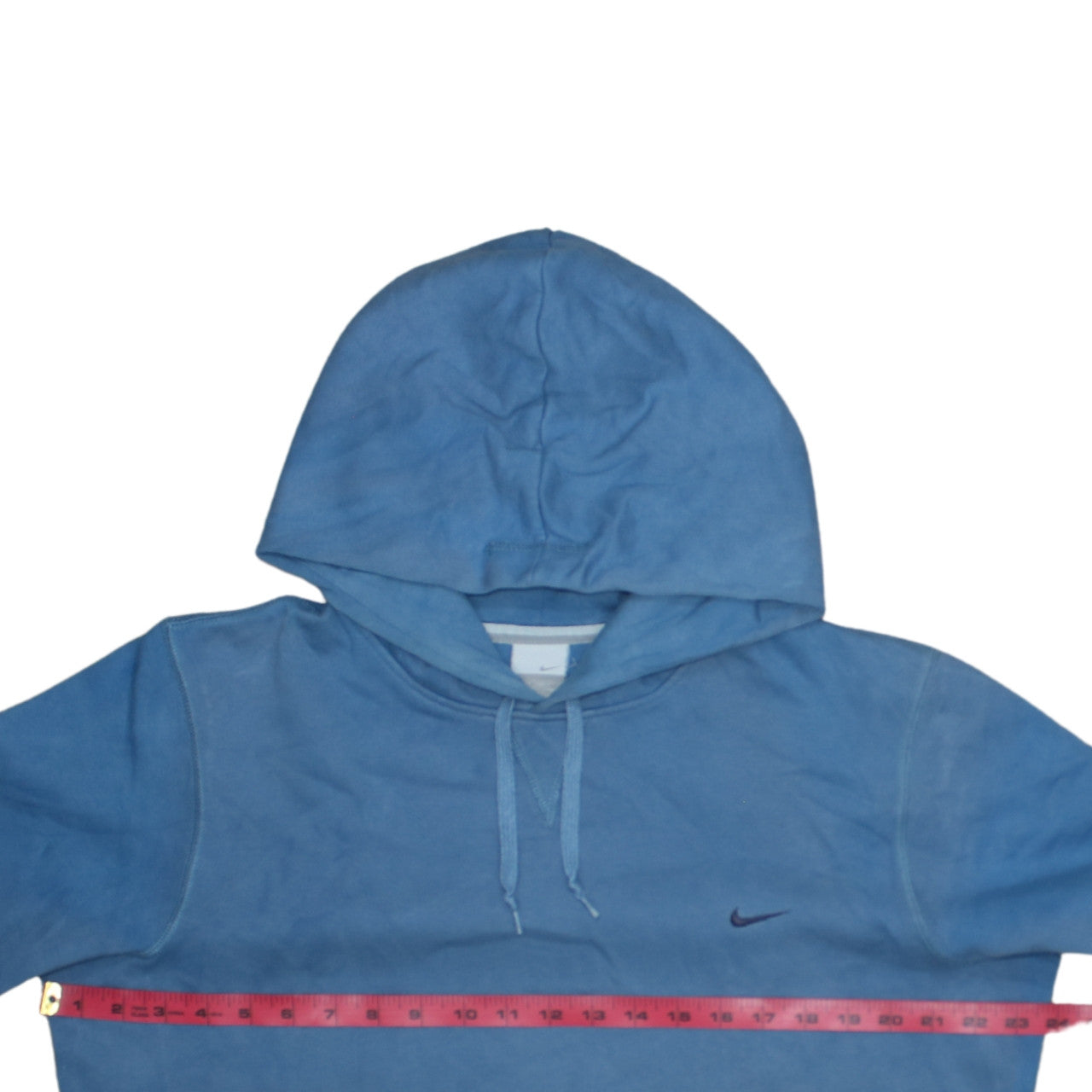 Mens UK Size M Nike Blue Pullover Hoodie