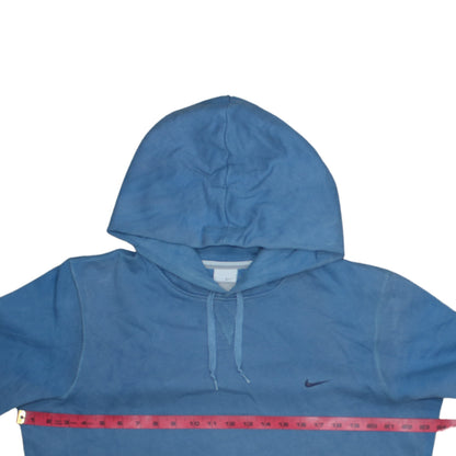 Mens UK Size M Nike Blue Pullover Hoodie