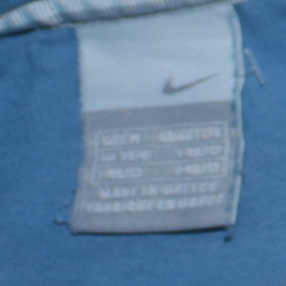 Mens UK Size M Nike Blue Pullover Hoodie