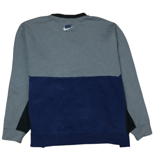 Mens UK Size 2XL Nike Grey Pullover Sweatshirt