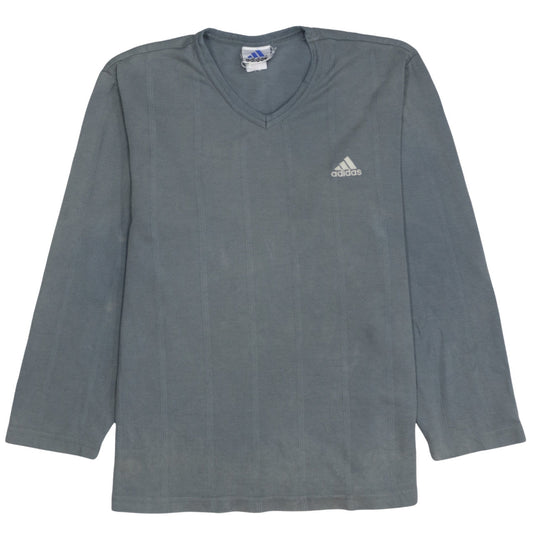 Mens UK Size M adidas Grey Pullover Sweatshirt