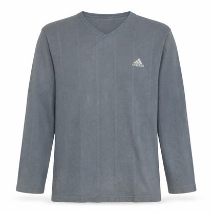 Mens UK Size M adidas Grey Pullover Sweatshirt