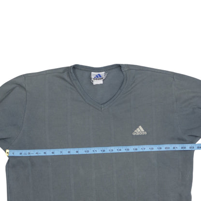 Mens UK Size M adidas Grey Pullover Sweatshirt