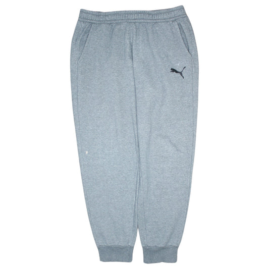 Mens UK Size L PUMA Regular Fit Jogger Grey Trousers