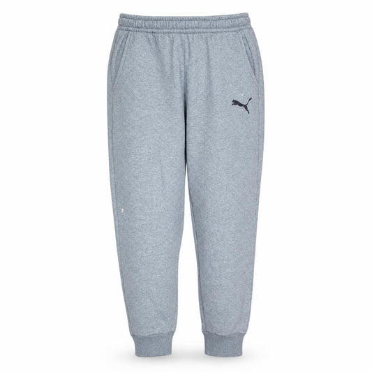 Front view of Puma Men's Grey Jogger Sweatpants L Activewear Trousers