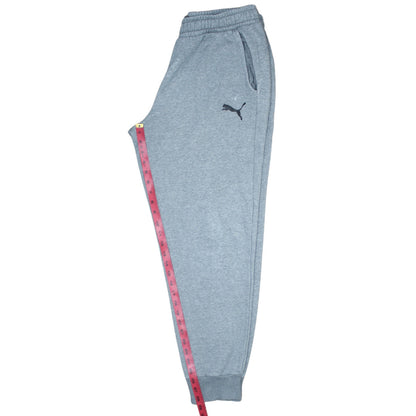Mens UK Size L PUMA Regular Fit Jogger Grey Trousers
