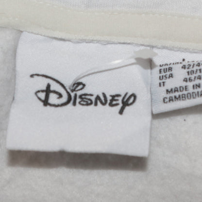 Womens UK Size 14 Disney White Pullover Hoodie