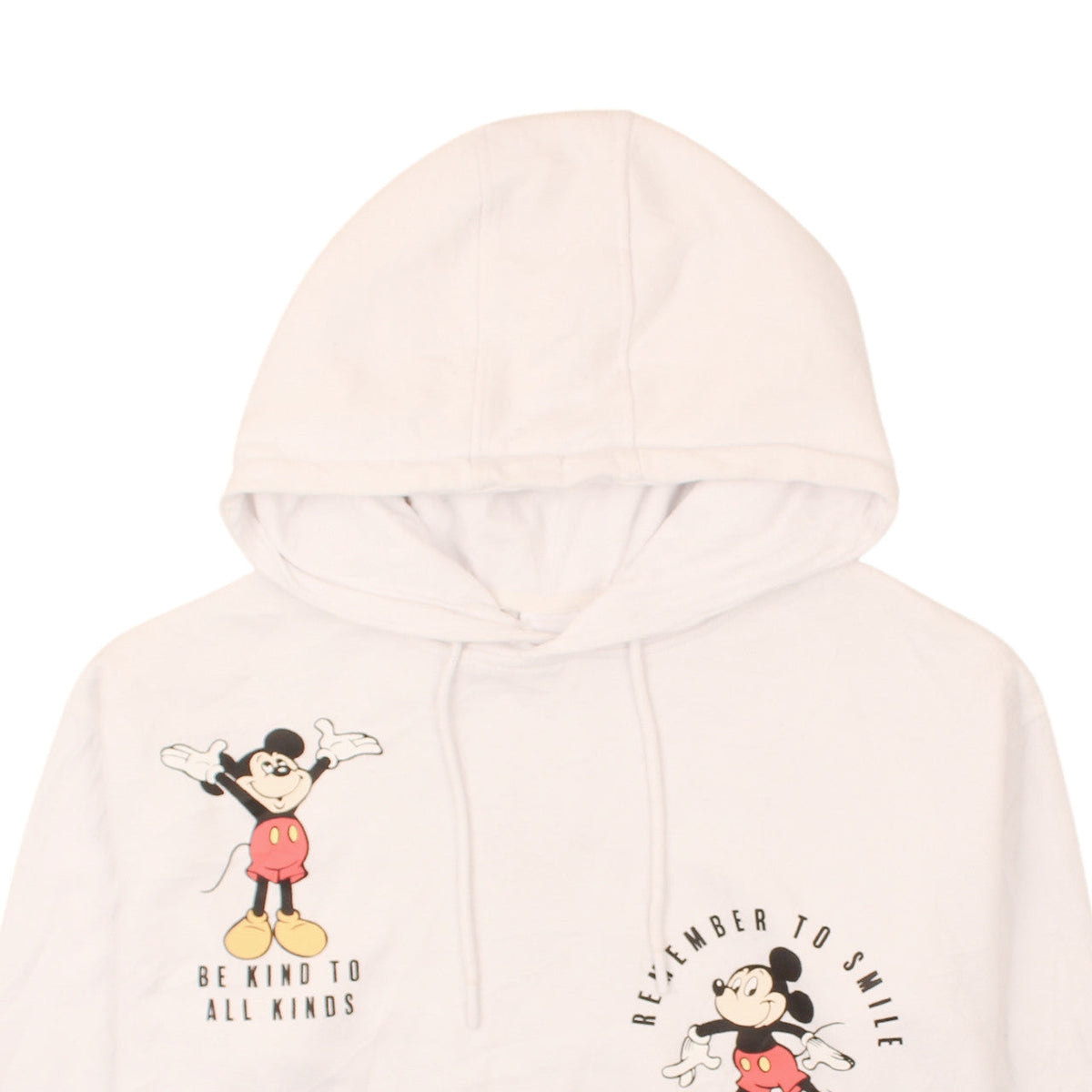 Womens UK Size 14 Disney White Pullover Hoodie