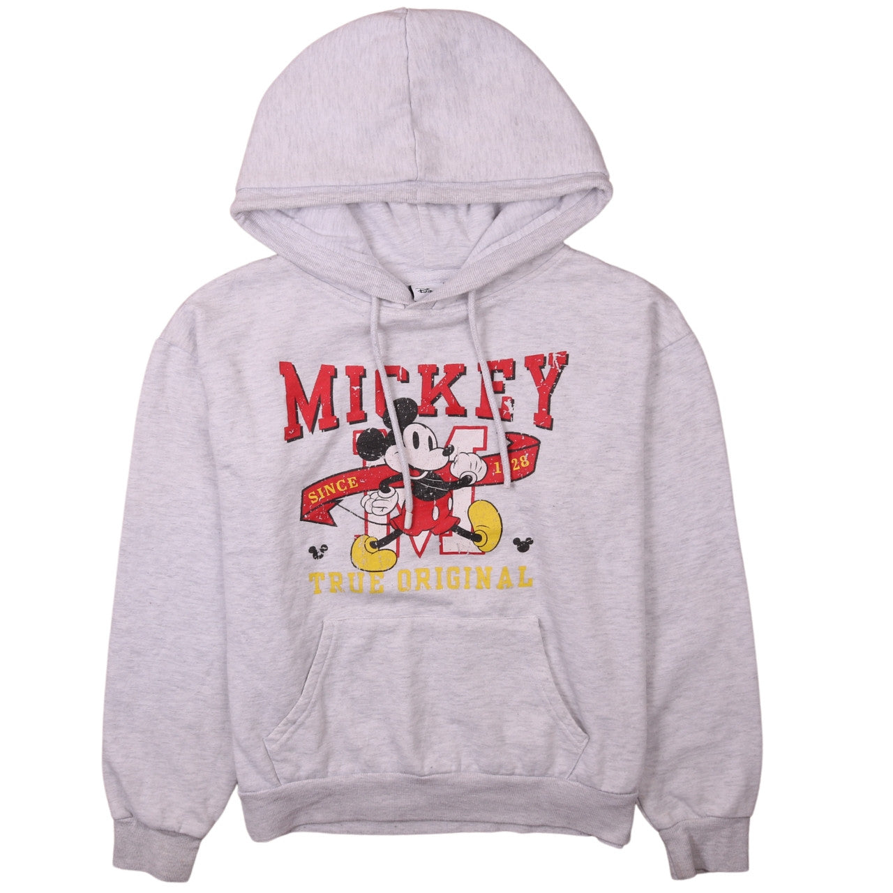 Womens UK Size XS Disney Grey Pullover Hoodie