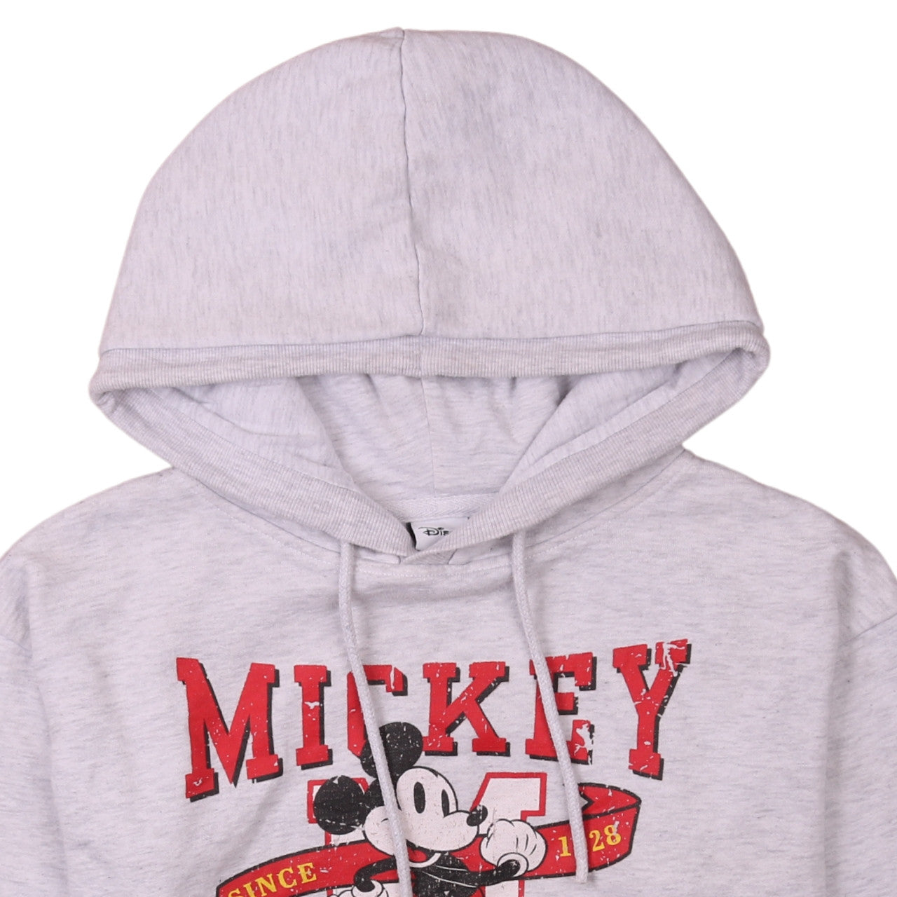 Womens UK Size XS Disney Grey Pullover Hoodie