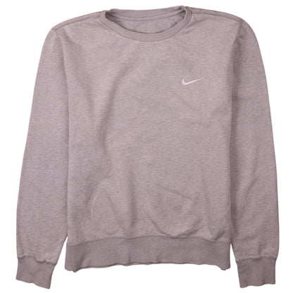 Mens UK Size M Nike Grey Pullover Sweatshirt