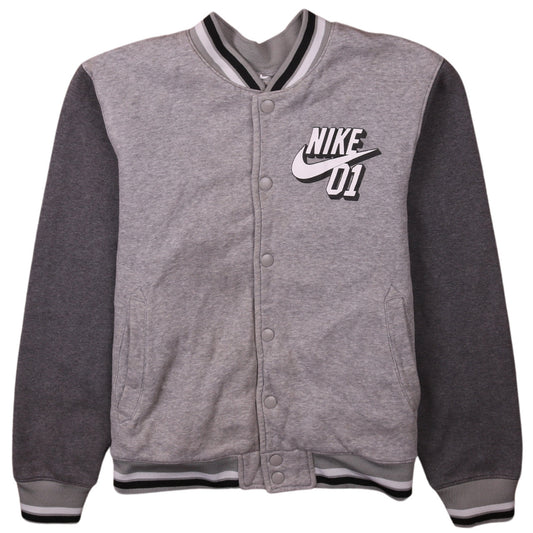 Boys UK Size 12-13 Years Nike Grey Varsity Jacket