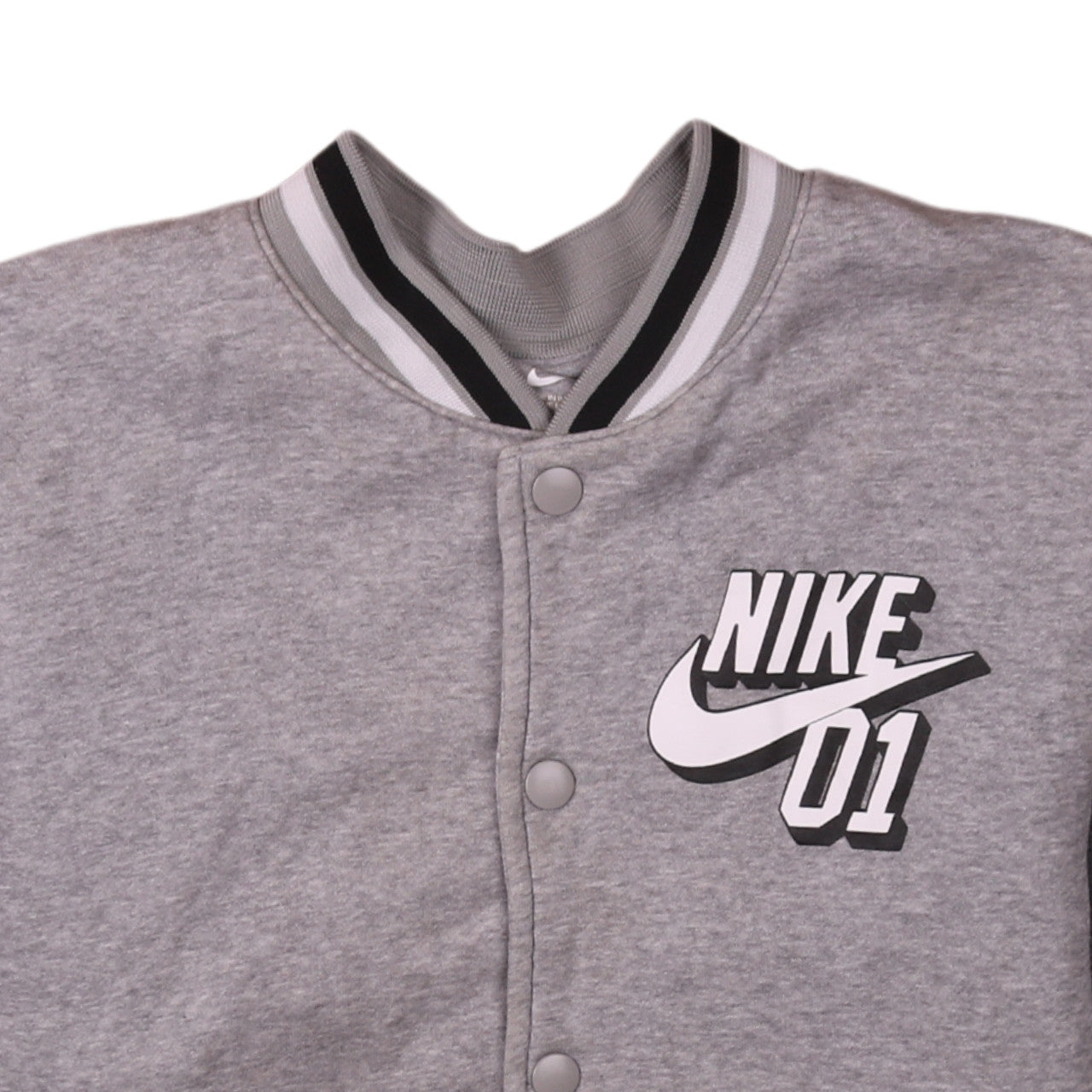 Boys UK Size 12-13 Years Nike Grey Varsity Jacket
