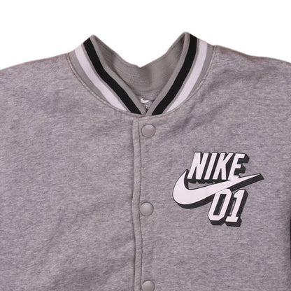 Boys UK Size 12-13 Years Nike Grey Varsity Jacket