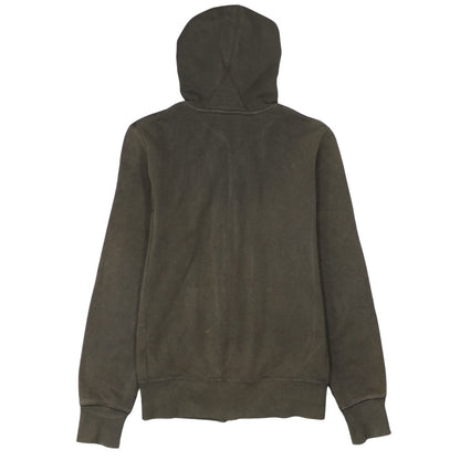 Womens UK Size L Nike Green Full Zip Hoodie