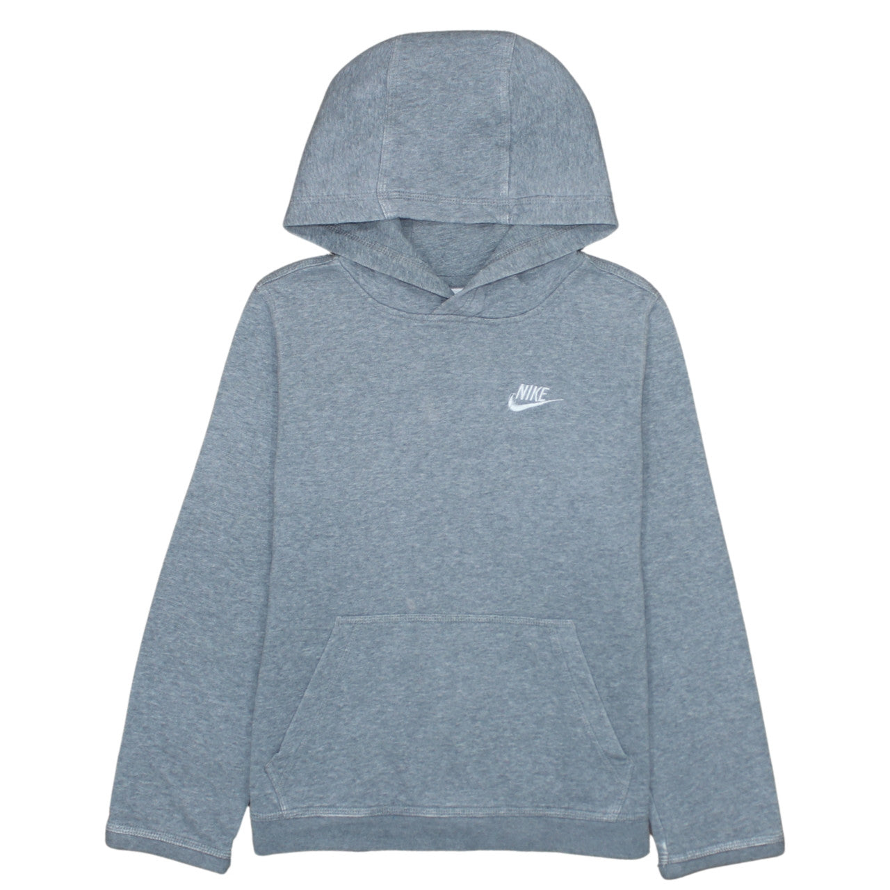 Boys UK Size L Nike Grey Pullover Hoodie
