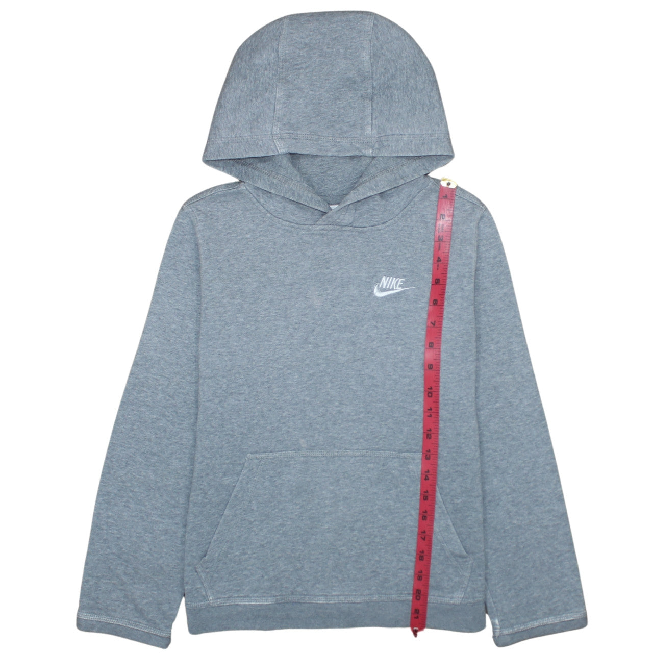 Boys UK Size L Nike Grey Pullover Hoodie
