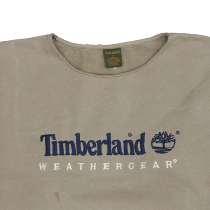 Mens UK Size L Timberland Beige Pullover Sweatshirt