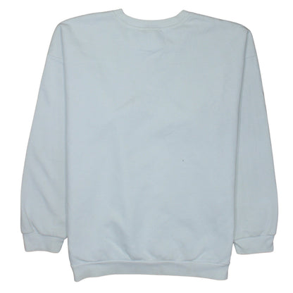 Womens UK Size 14 adidas White Pullover Sweatshirt