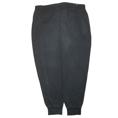 Puma Men's Black 2XL Jogger Sweatpants Fleece Tapered Fit Activewear