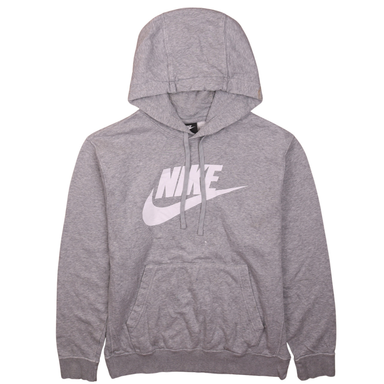 Mens UK Size M Nike Grey Pullover Hoodie