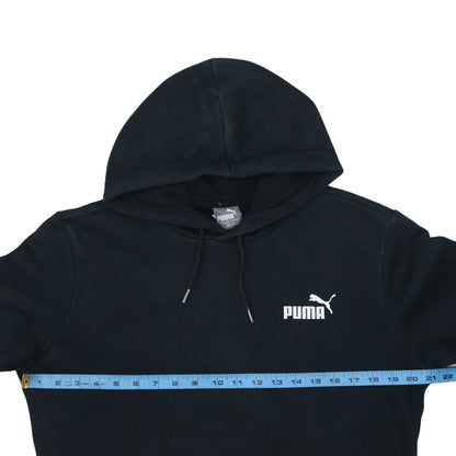 Mens UK Size S PUMA Black Pullover Hoodie