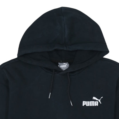 Mens UK Size S PUMA Black Pullover Hoodie