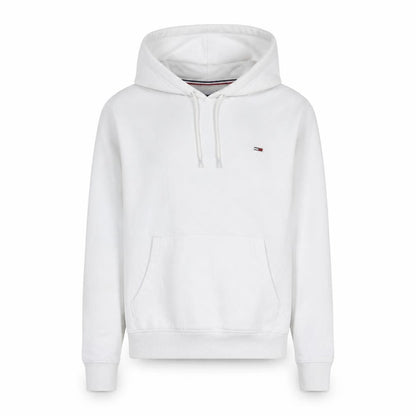 Mens UK Size S Tommy Jeans White Pullover Hoodie