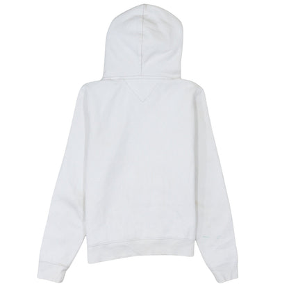 Mens UK Size S Tommy Jeans White Pullover Hoodie