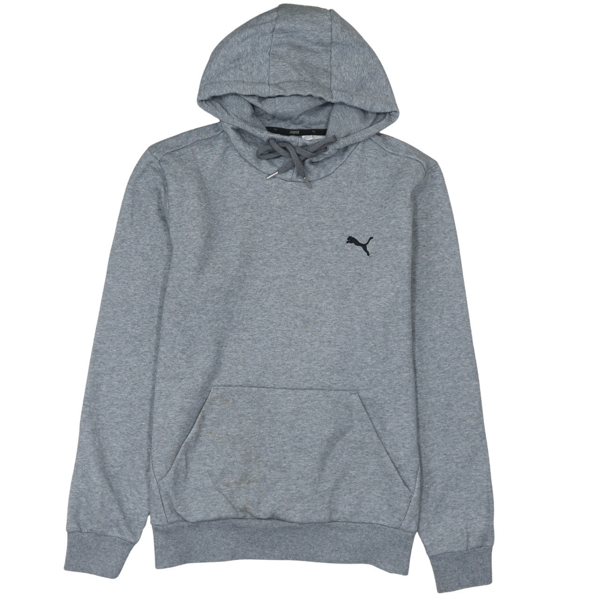 Mens UK Size S PUMA Grey Pullover Hoodie