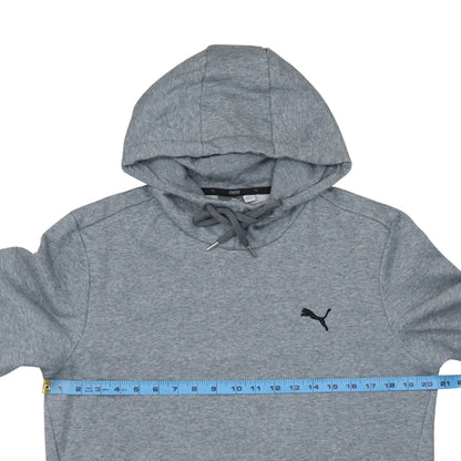 Mens UK Size S PUMA Grey Pullover Hoodie