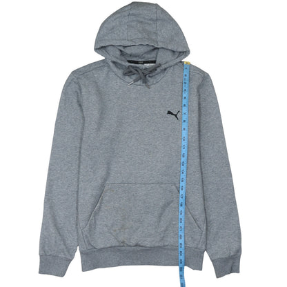 Mens UK Size S PUMA Grey Pullover Hoodie