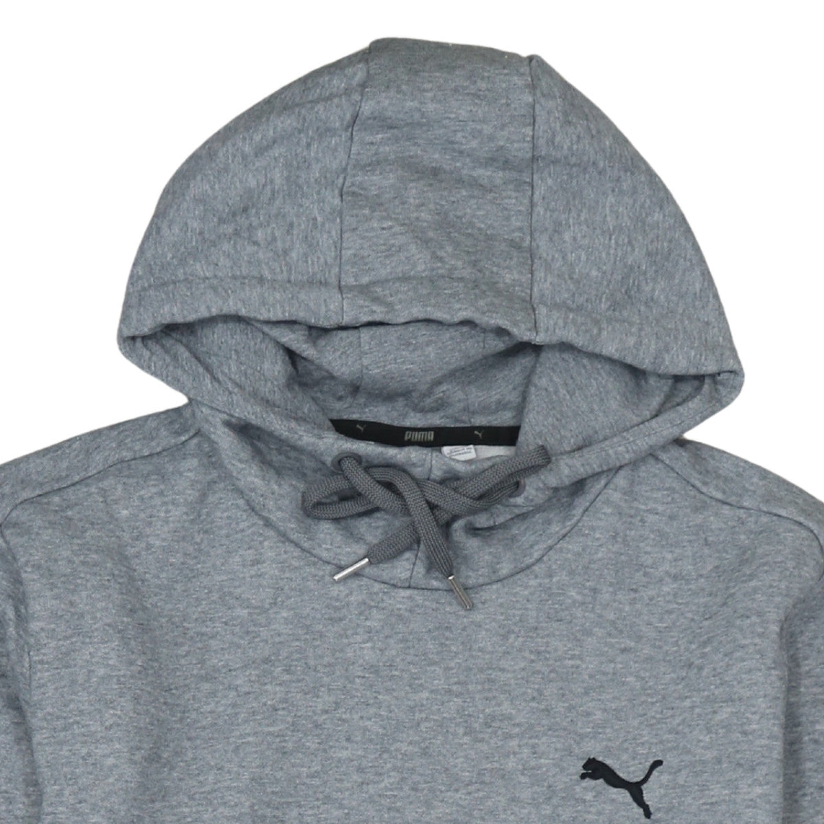 Mens UK Size S PUMA Grey Pullover Hoodie