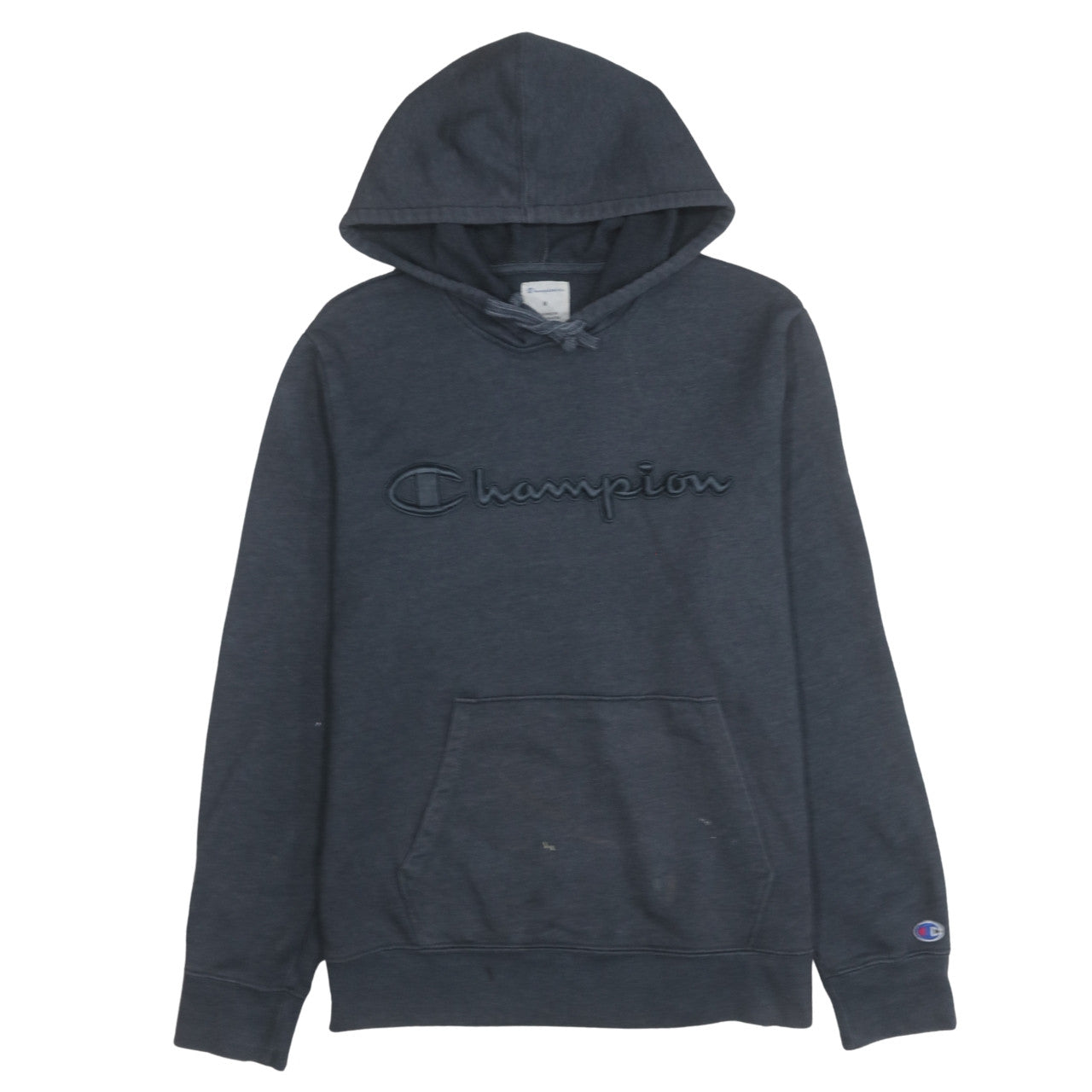 Mens UK Size M Champion Blue Pullover Hoodie