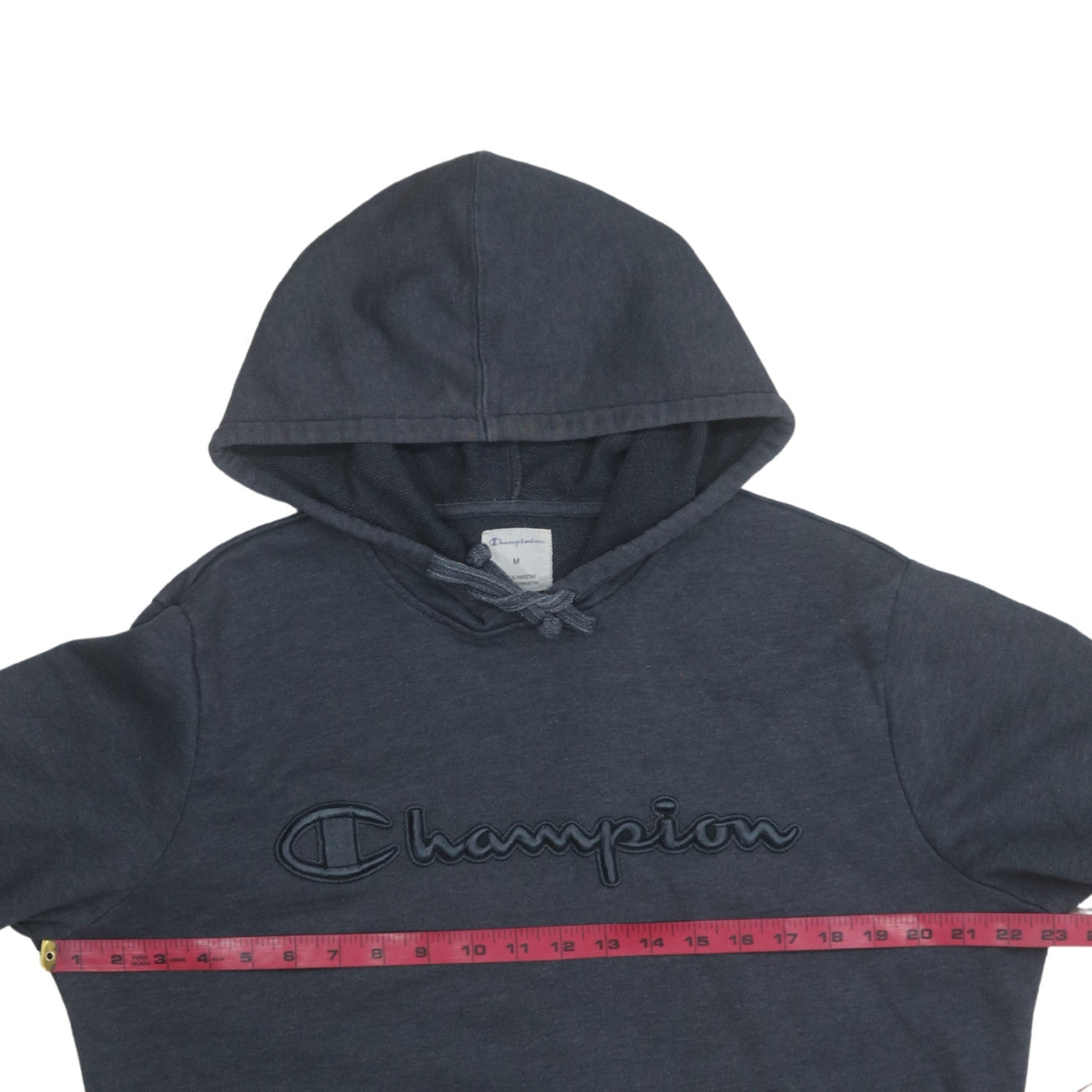 Mens UK Size M Champion Blue Pullover Hoodie