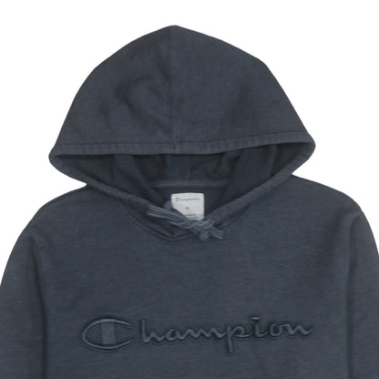 Mens UK Size M Champion Blue Pullover Hoodie