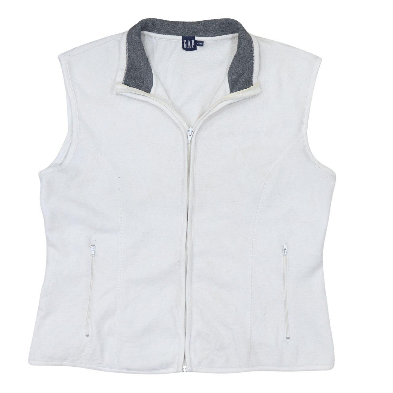 Womens UK Size XL Gap White Bodywarmer