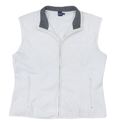 Womens UK Size XL Gap White Bodywarmer