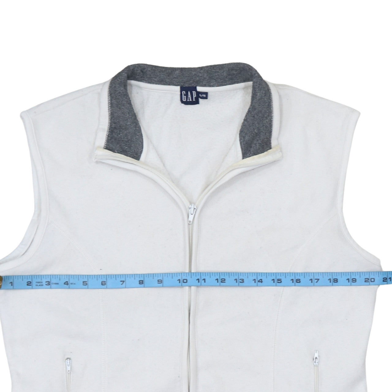 Womens UK Size XL Gap White Bodywarmer