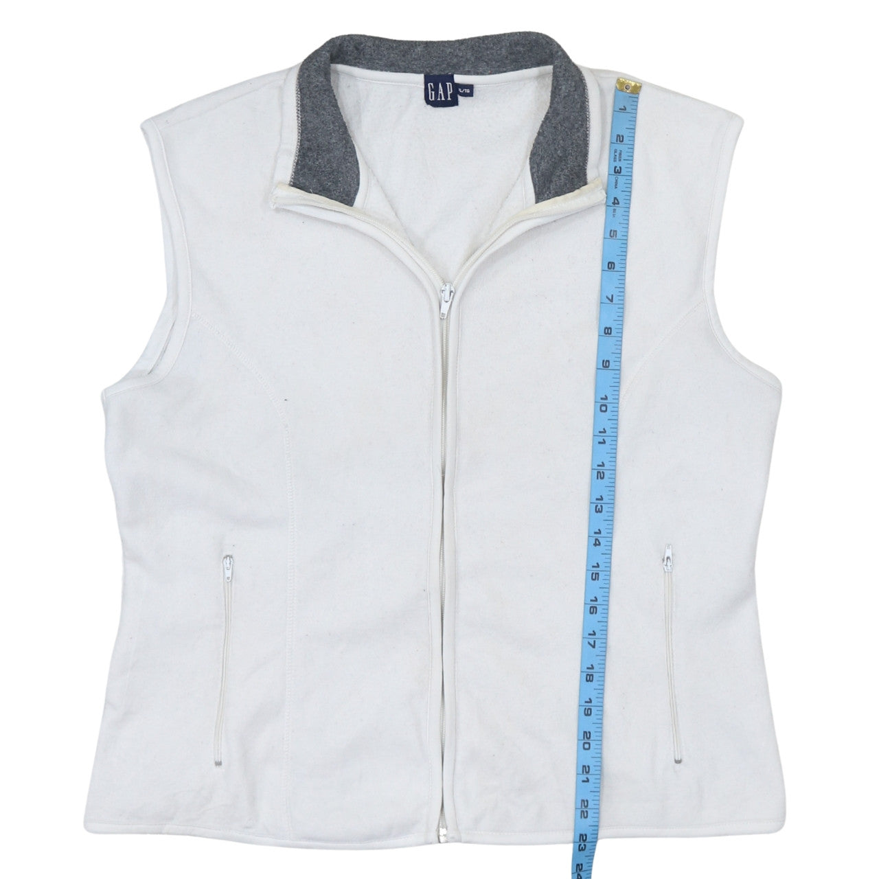 Womens UK Size XL Gap White Bodywarmer