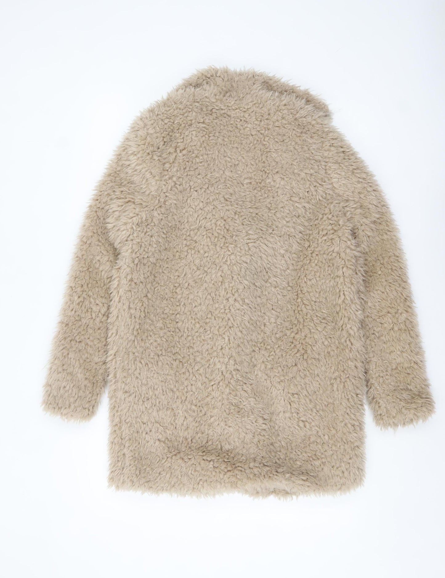 Womens UK Size S Vera & Lucy Beige Overcoat